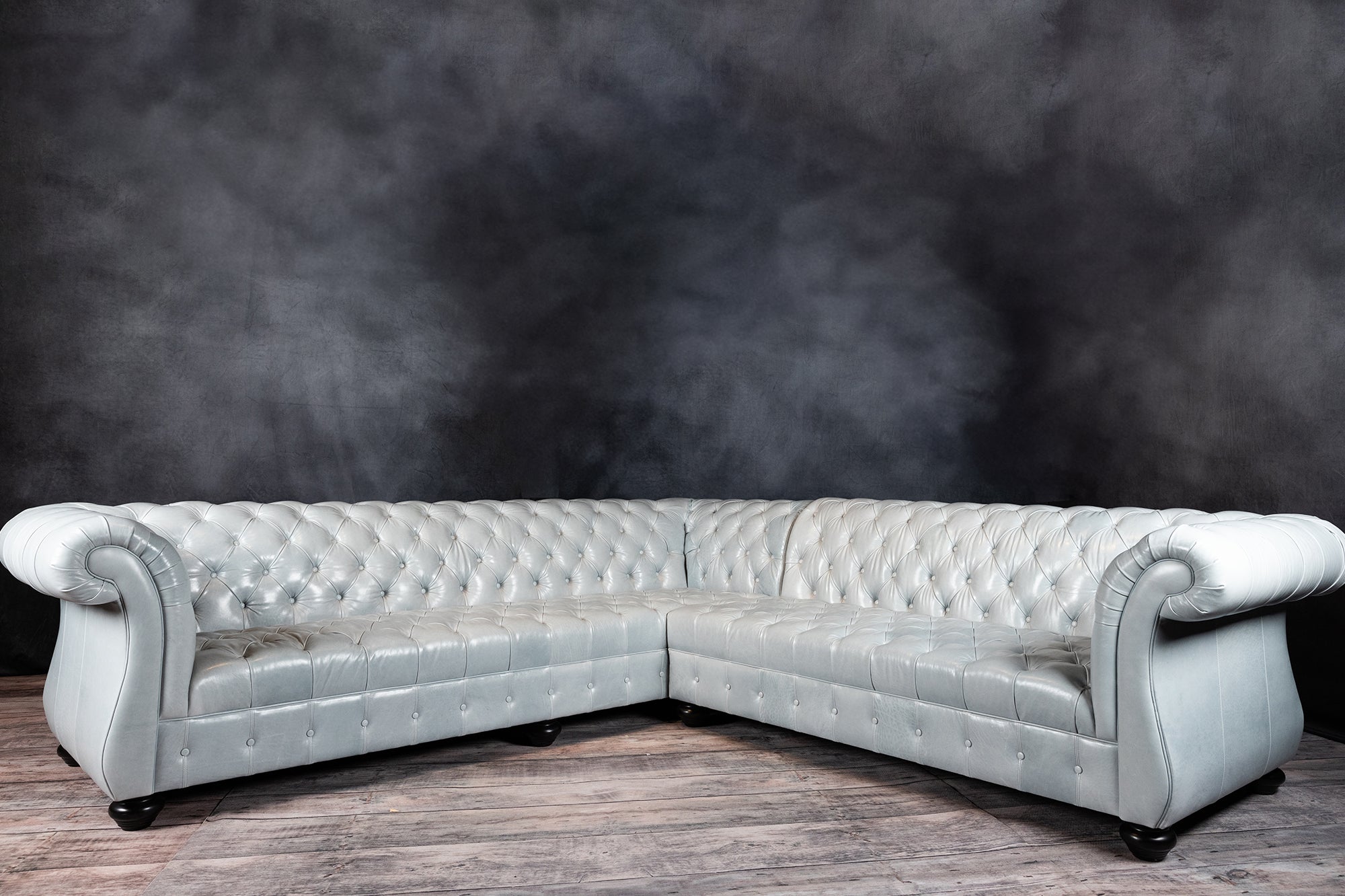 Luxury CASA BERGAMO Genuine Leather Sectional Sofa - Modern Living Room Furniture for Home Theater & Family Gatherings