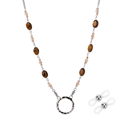 Hand-beaded - Coffee