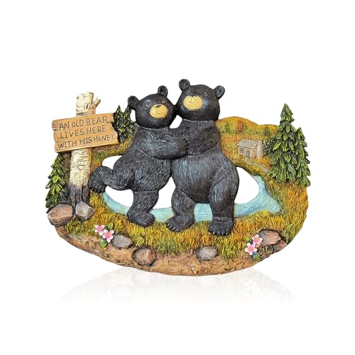 An Old Bear Lives Here With His Honey