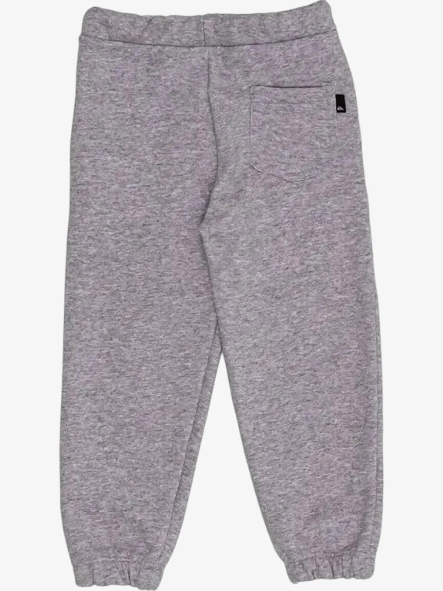 Quiksilver Boys' Grey Trackpants - Comfortable Fleece Joggers for Kids - Perfect for School, Sports & Casual Wear