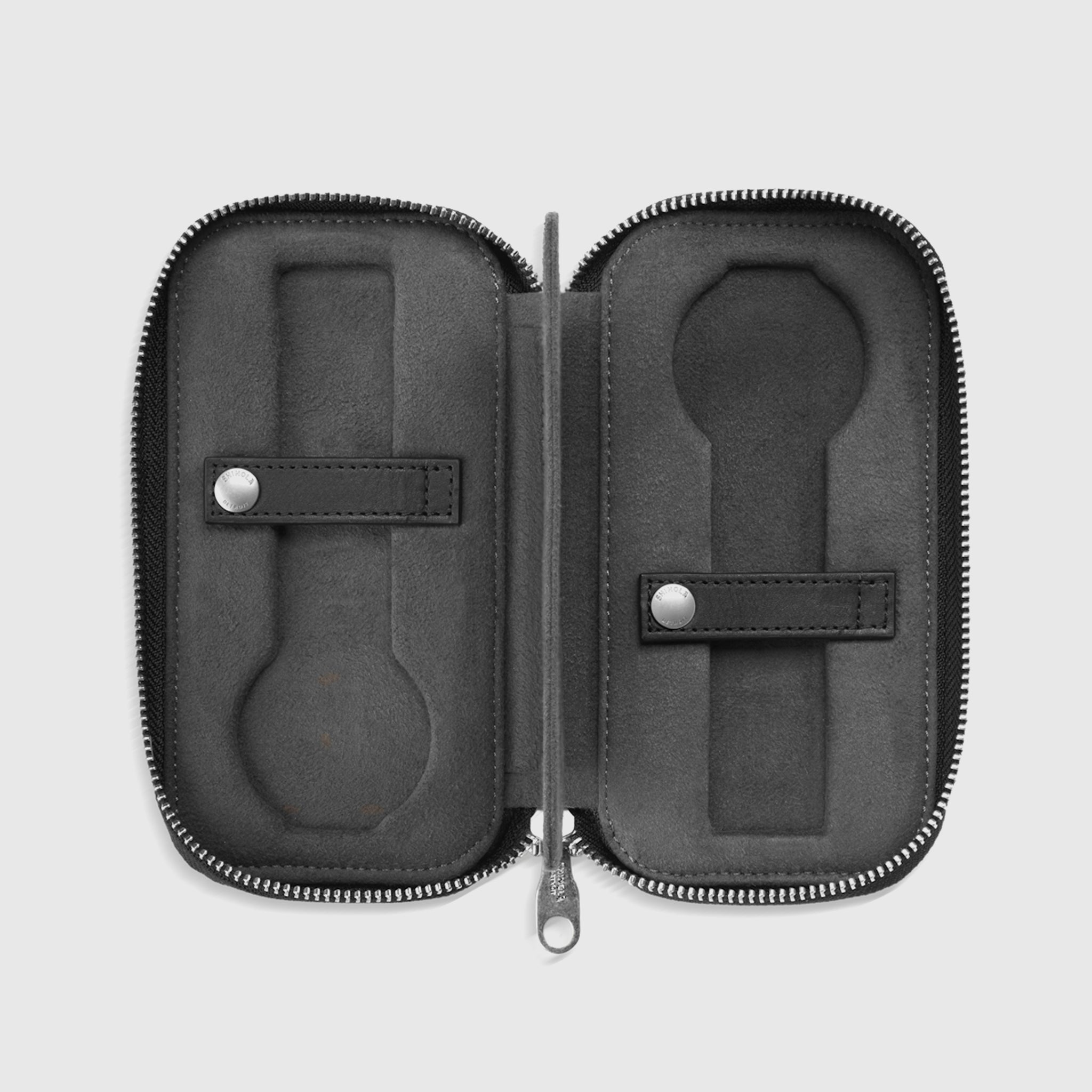 Premium Travel Watch Case - Durable Leather Watch Storage Organizer for Men & Women - Perfect for Business Trips, Vacations & Daily Use