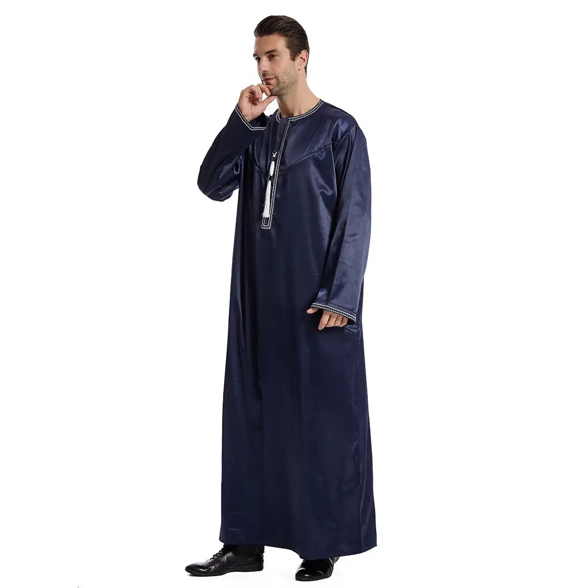 Premium Men's Thobes - Traditional Arabic Islamic Robe for Prayer & Special Occasions - Comfortable & Stylish for Eid, Weddings & Daily Wear