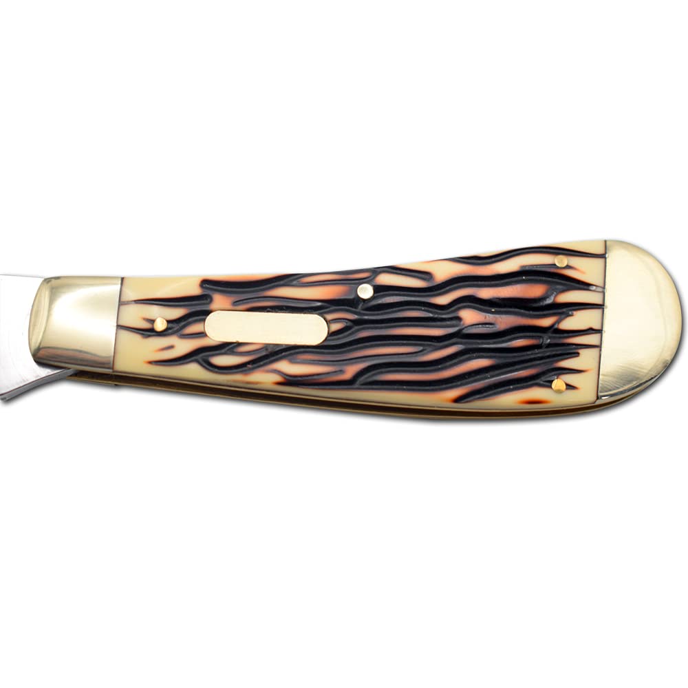 Hawkbill Pruning Knife - Traditional Lockback Folding Knife with Ergonomic Handle for Gardening, Hunting & Camping | Perfect for Bushcraft, Survival & Outdoor Adventures