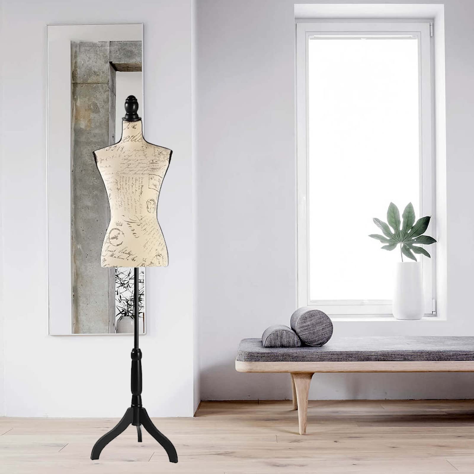 Adjustable Female Dress Form Mannequin 52-64