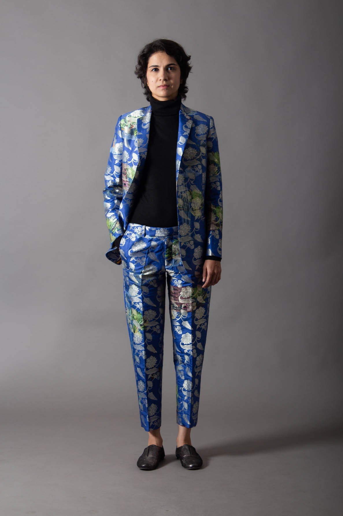 Cobalt Royal Within Blazer for Women | Slim Fit Business Blazer Jacket | Office Wear, Formal Events & Professional Meetings