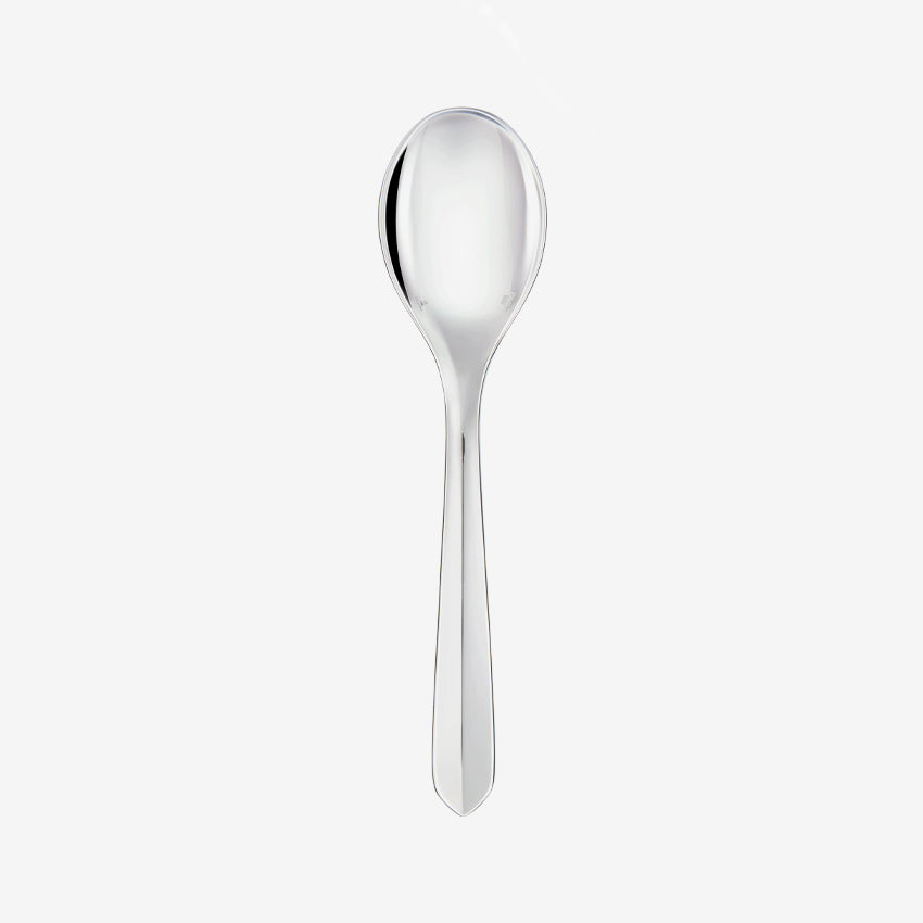 Christofle Infini 5-Piece Silver Plated Flatware Set - Elegant Tableware for Fine Dining, Wedding Gifts & Luxury Home Decor