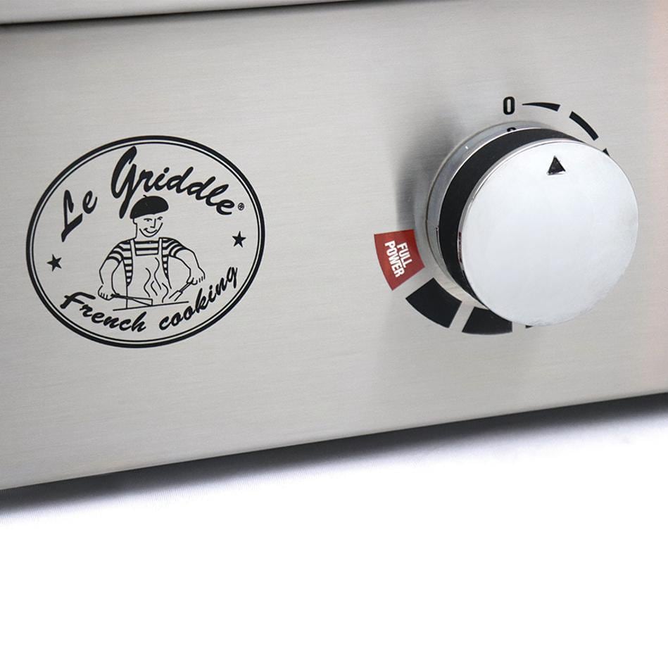 **Le Griddle Wee 16 Inch 1800W Freestanding Electric Griddle - Nonstick Surface, Adjustable Temperature - Perfect for Pancakes, Burgers & Breakfast Cooking at Home**    (Note: 