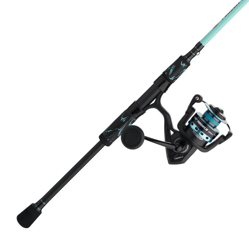 Penn Pursuit IV LE Spinning Combos - Lightweight Saltwater Fishing Rod and Reel Combo for Surf, Pier & Boat Fishing | Durable Graphite Construction | Smooth Ball Bearing System | Perfect for Inshore & Offshore Anglers