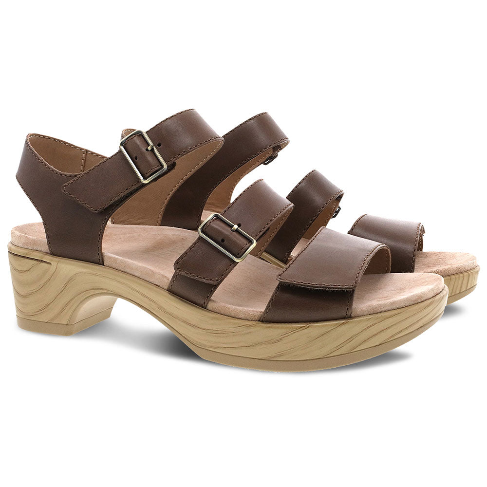 Malena Buckle Sandal Women's Casual Strappy Comfortable Walking Shoes - Perfect for Summer Outings, Beach Trips, and Everyday Wear