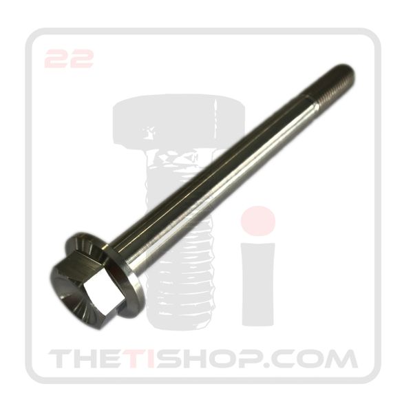 Stainless Steel M12 Ti Flanged Hex Bolt 1.75x140mm - Corrosion Resistant Fastener for Marine, Automotive & Construction Applications