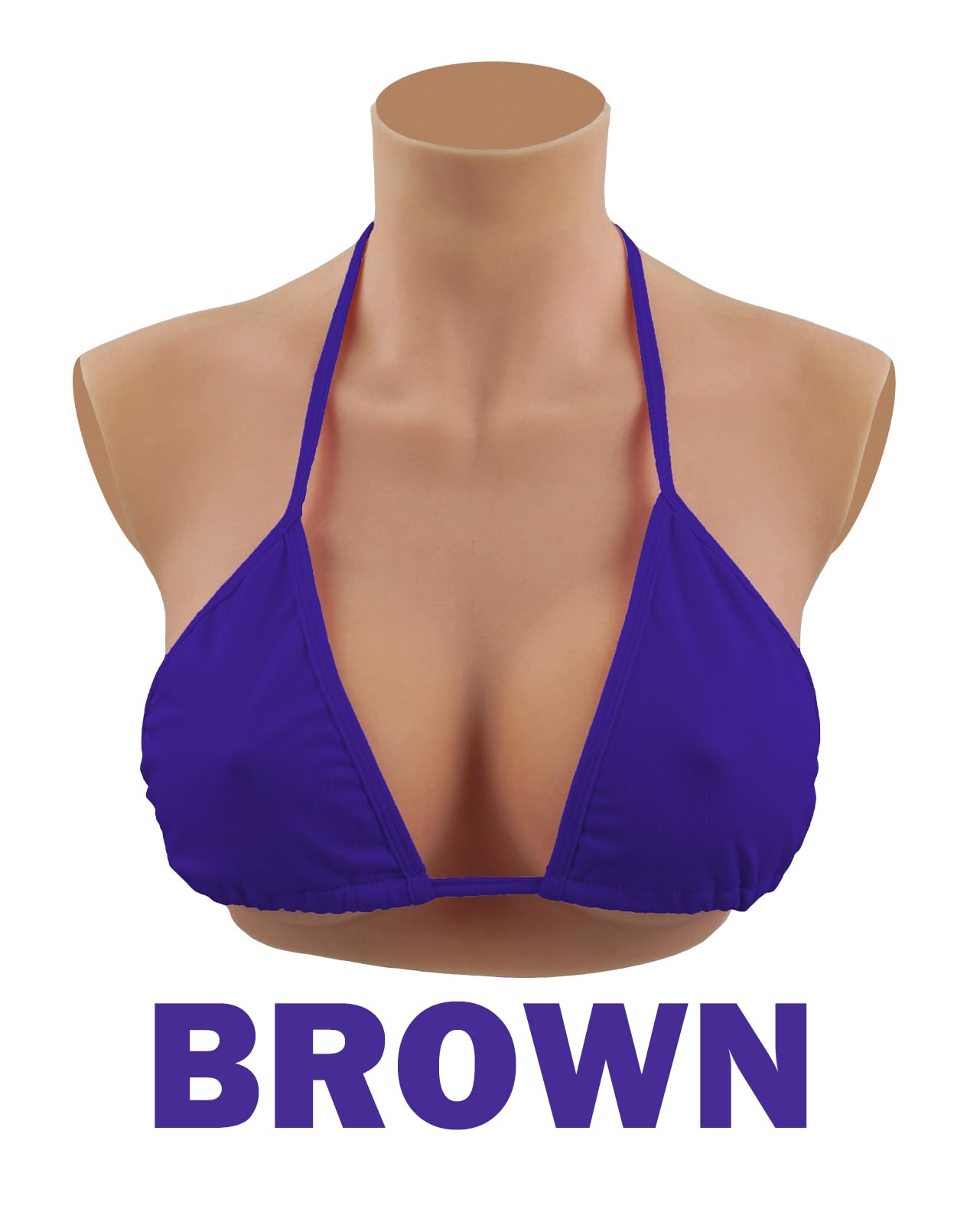 Premium Silicone Breastplate - Natural B-G Cup Fake Breasts for Crossdressers, Transgender & Drag Queens | Realistic Chest Enhancer for Cosplay, Halloween & Gender Affirmation