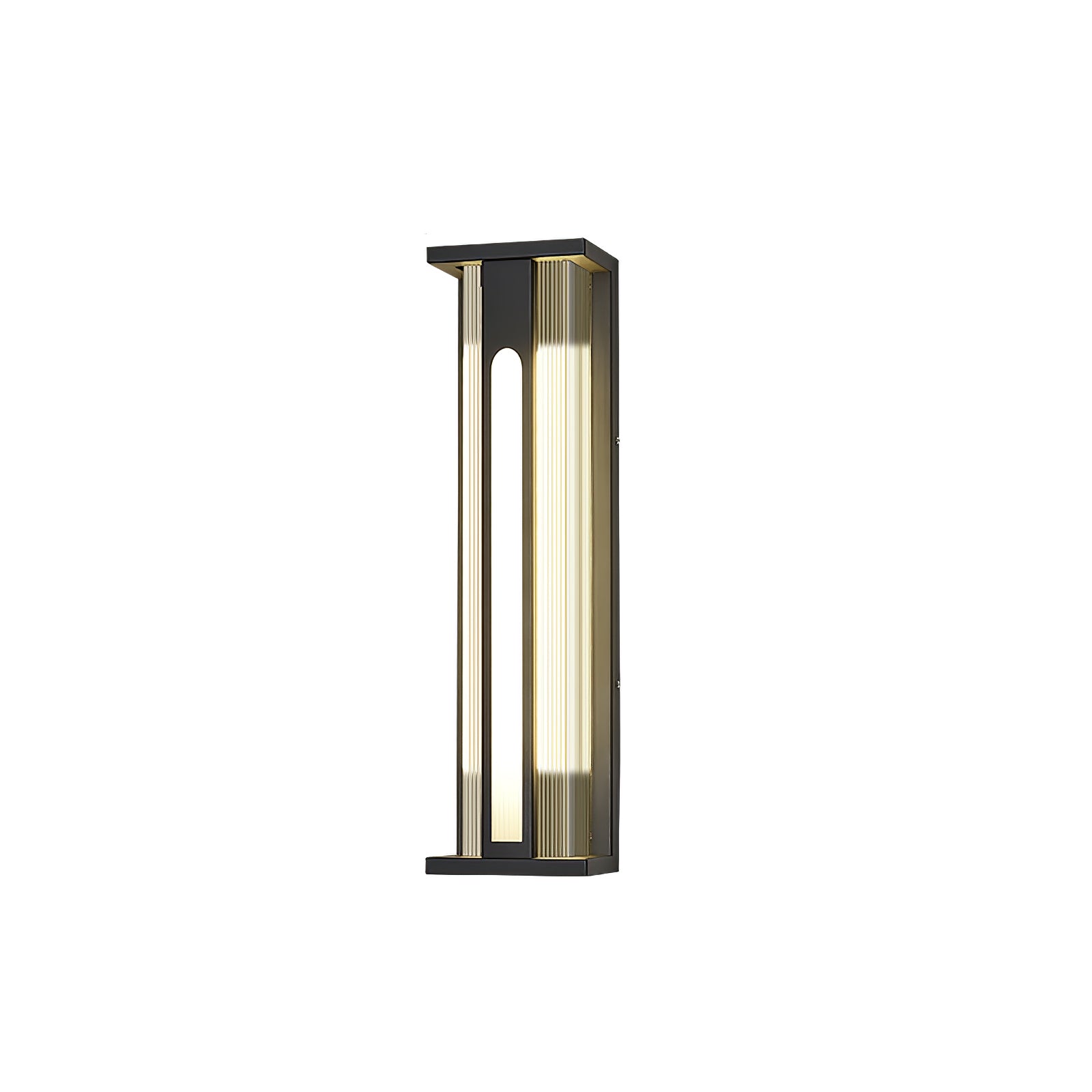 Bellamy Flair Outdoor Wall Lamp - Weatherproof Exterior Light Fixture for Porch, Patio & Garden - Modern Sconce Lighting with Durable Metal Construction