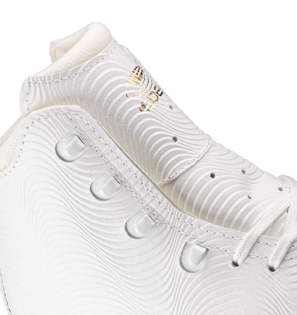 Edea Wave Figure Skates for Women & Girls - Professional Ice Skating Boots with Stainless Steel Blades - Perfect for Training, Competitions & Performances