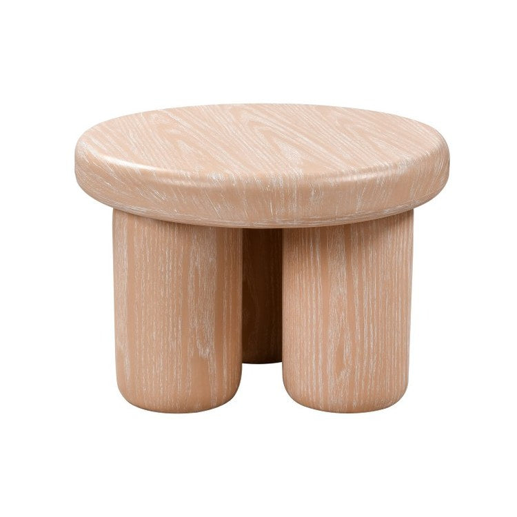 Okin Accent Table - 26 x 18 Inches Light Oak Finish - Perfect for Living Room, Bedroom, or Entryway Decor