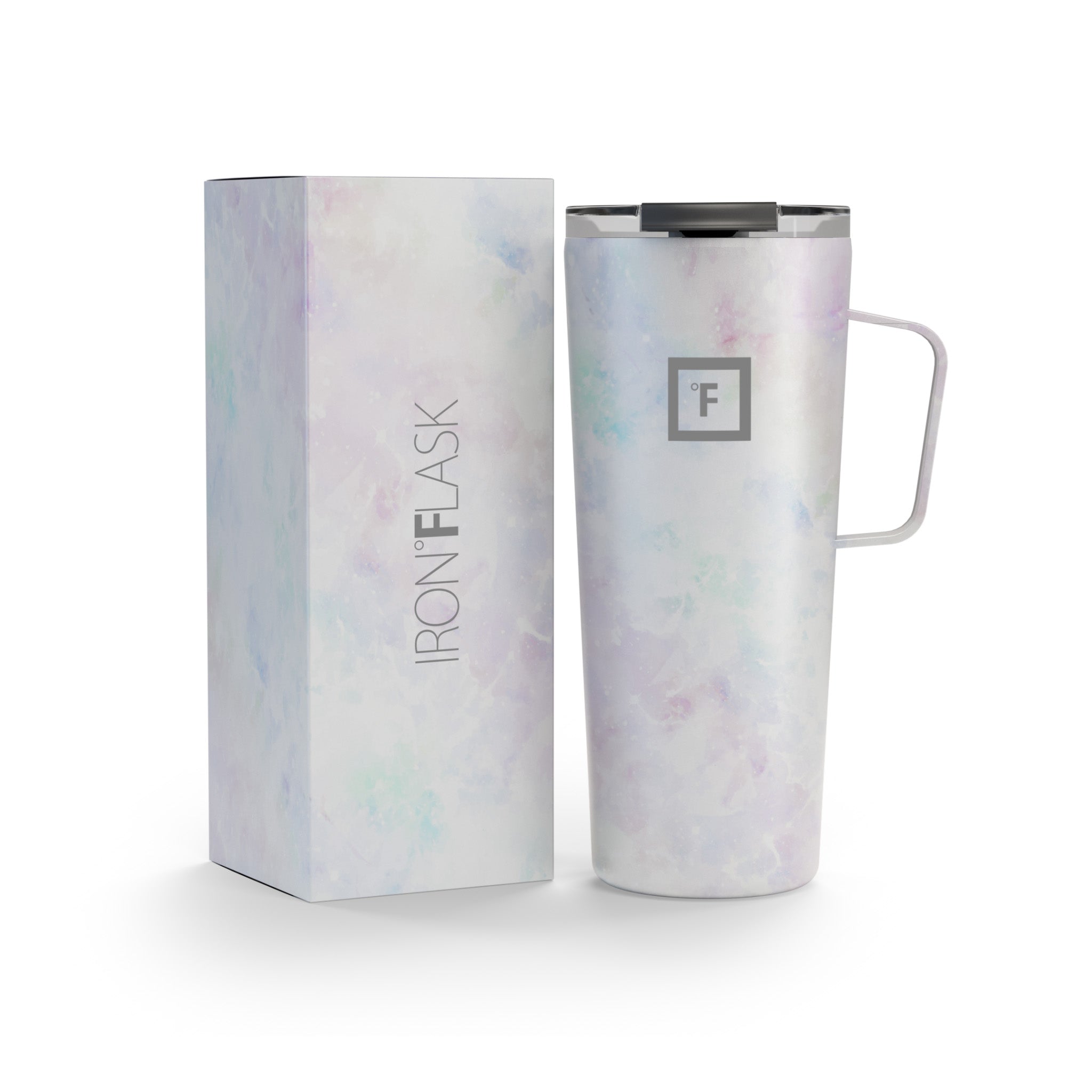 24 Oz Insulated Coffee Mug with Non-Slip Grip - Perfect for Hot & Cold Drinks at Home, Office or Travel