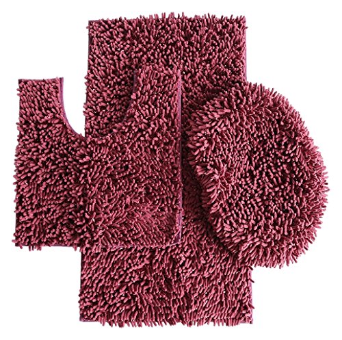 Chenille/Shiny Wine