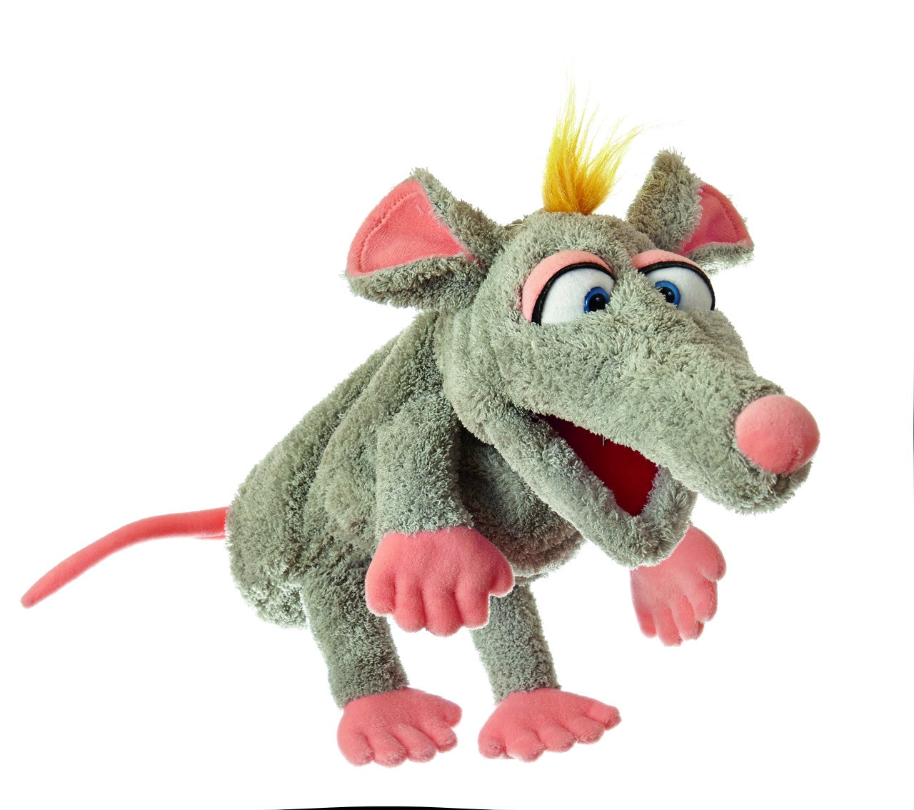 Rommel the Rat 34cm Hand Puppet - Premium Plush Animal Puppet for Storytelling & Kids Shows (Code 245) | Perfect for Classroom Activities, Puppet Theater & Interactive Play