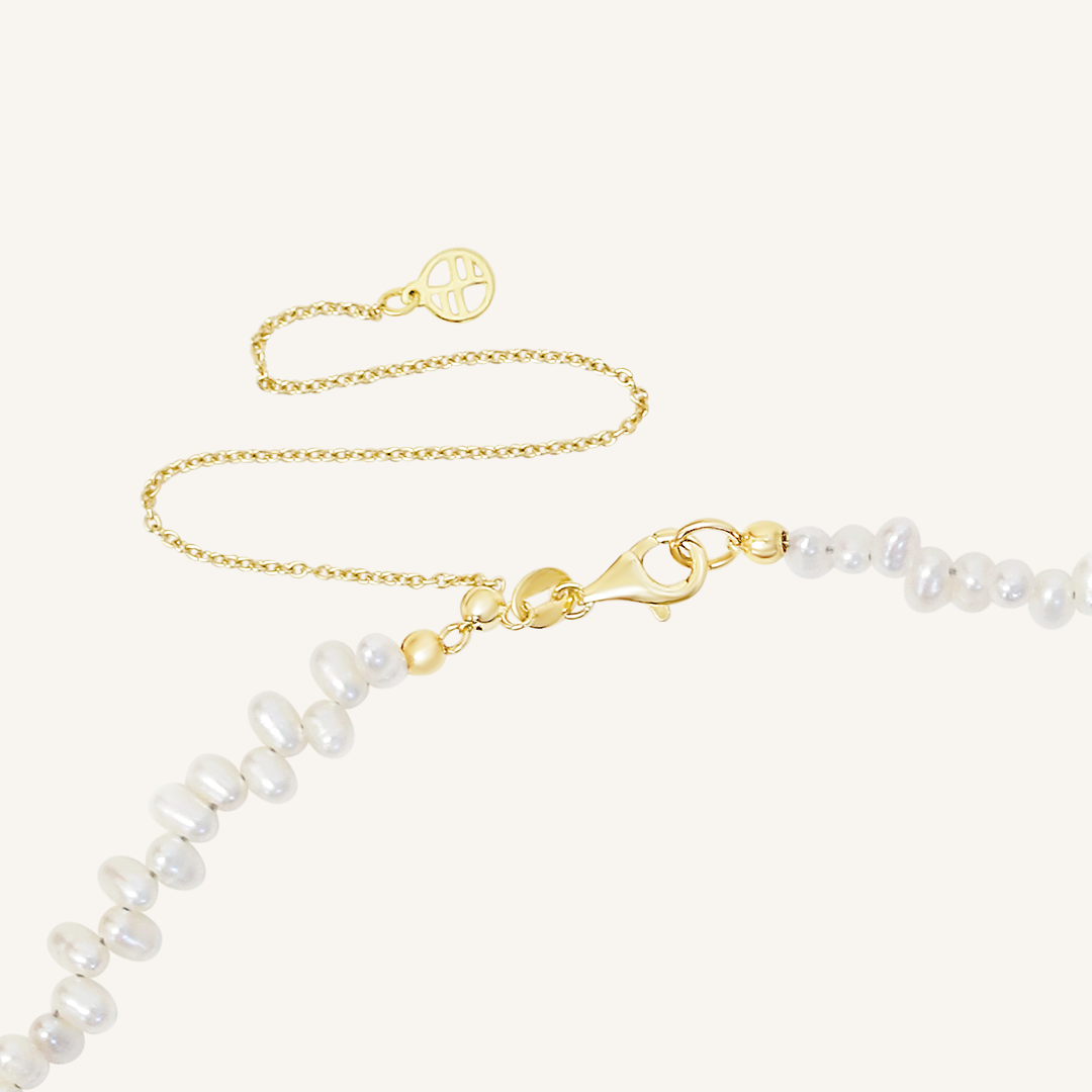 Elegant 3mm Aspen Pearl Necklace for Women - Perfect for Weddings, Parties & Special Occasions