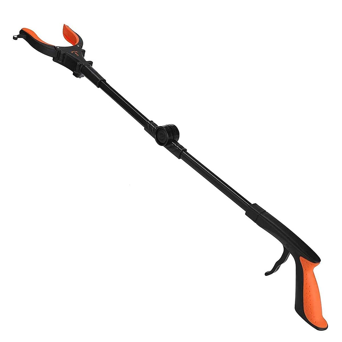 **Foldable Litter Picker for Adults - 80cm Lightweight Trash Grabber with 90° Rotating Head, Anti-Slip Jaw & Magnetic Hook - Ergonomic Rubber Grip for Comfort - Perfect for Park Cleanup, Beach Trash Pickup & Home Use**