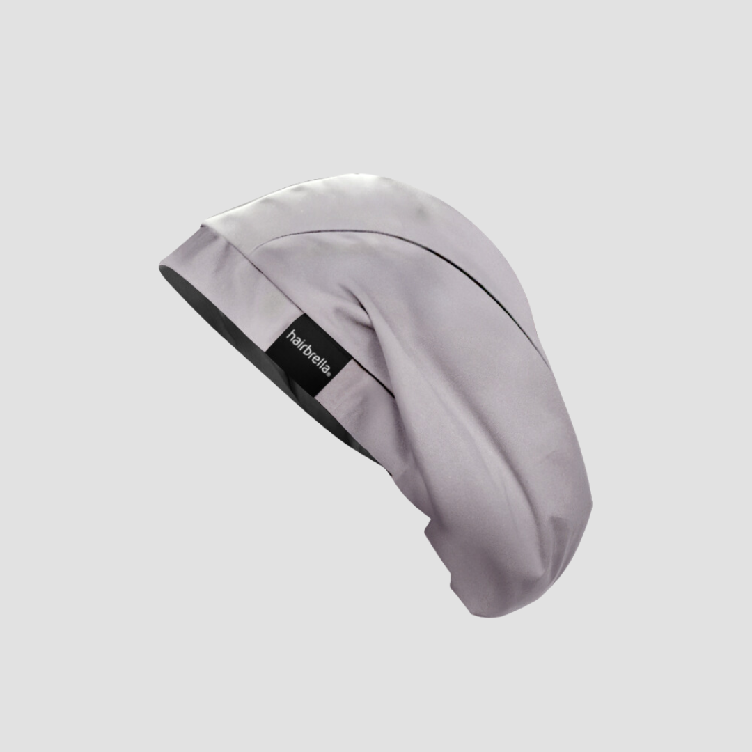Waterproof Adjustable Shower Cap with Satin Lining - Hairbrella for Wet Hair Protection | Perfect for Bathing, Swimming & Salon Visits