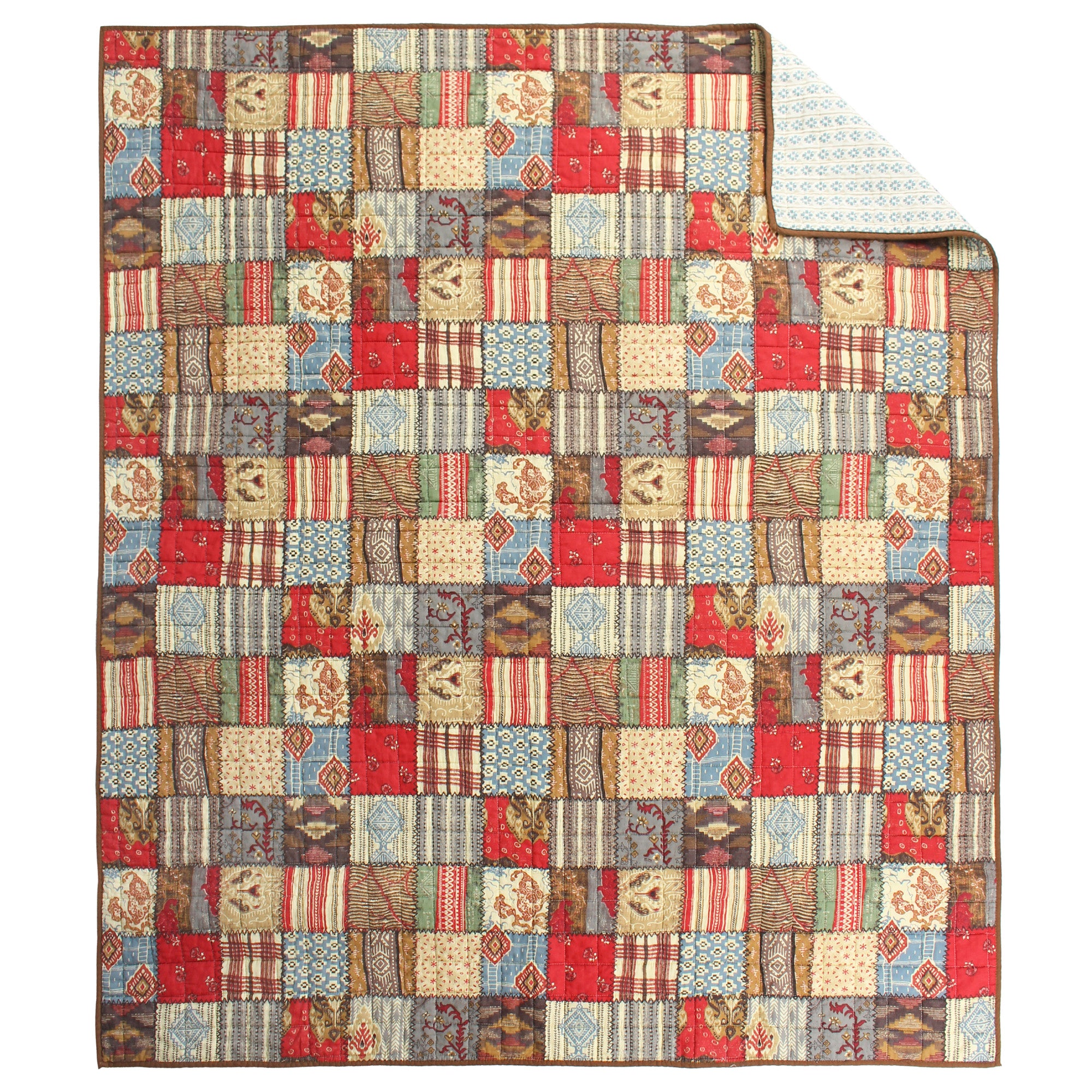 Ansara Quilted Throw Blanket - Soft & Cozy Lightweight Bedspread for Couch, Sofa, and Bed - Perfect for Living Room, Bedroom, and Outdoor Use