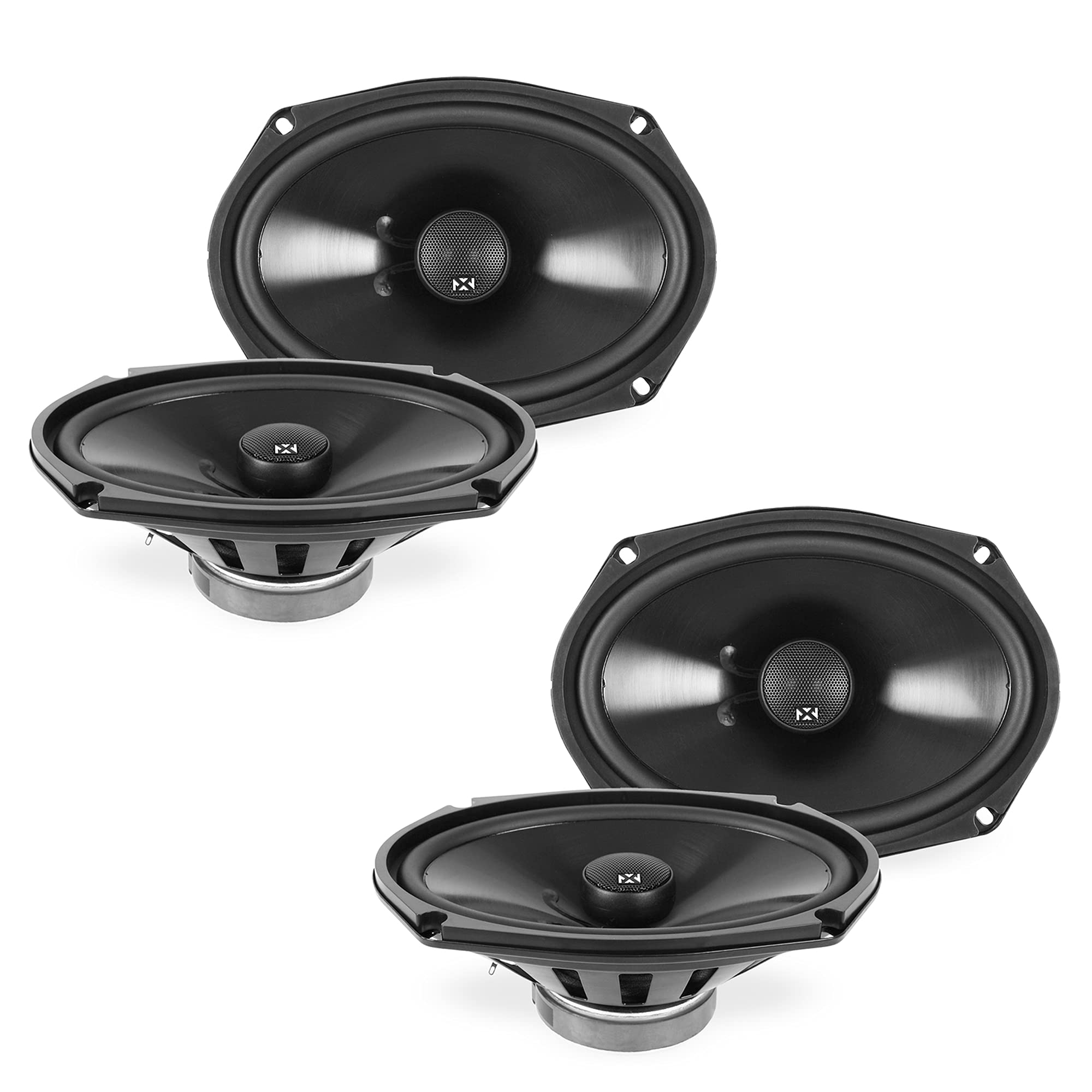 NVX Factory Speaker Upgrade Kit for 2005-2010 Dodge Charger - Premium Car Audio System Replacement for Crystal Clear Sound - Perfect for Road Trips & Daily Commuting