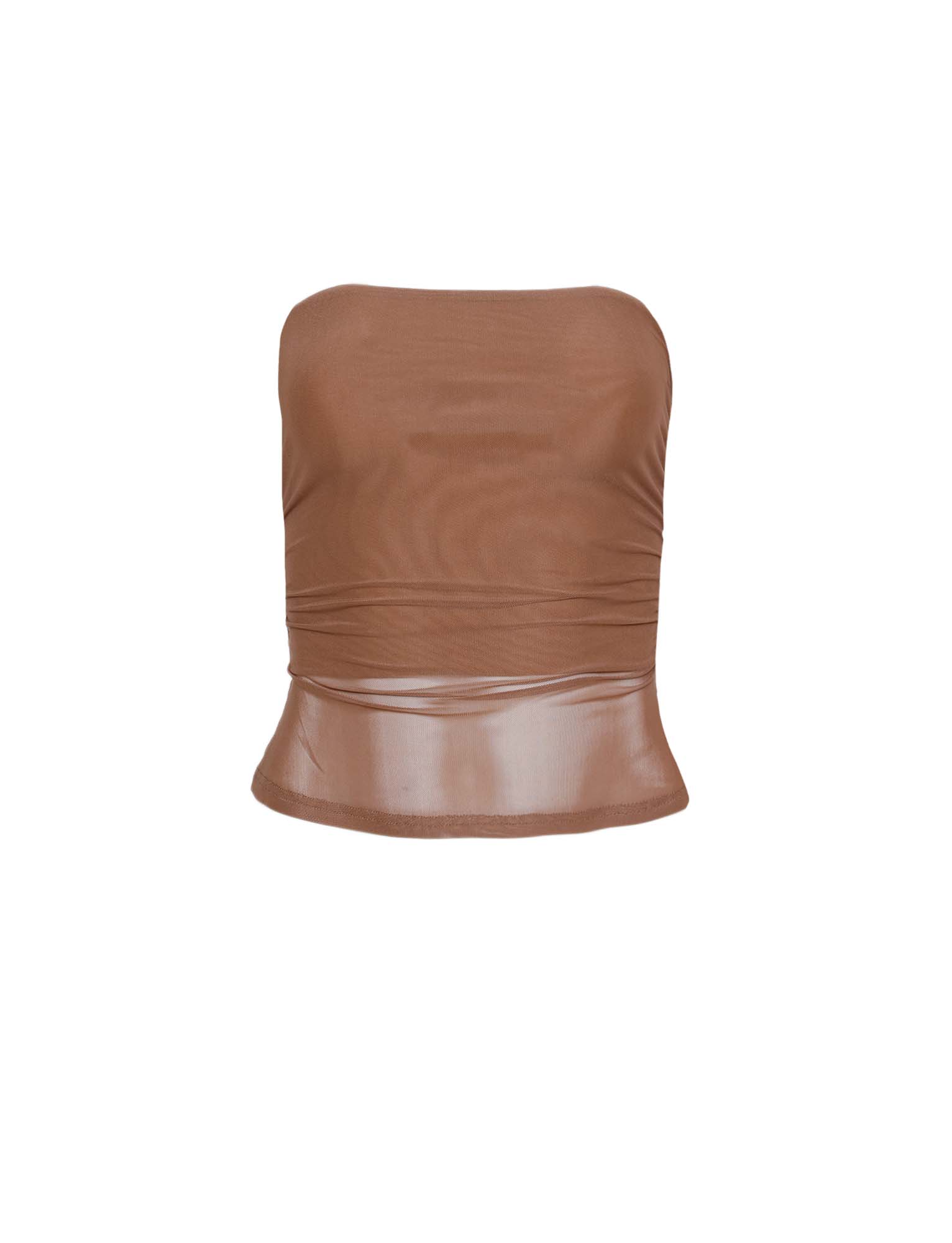 Harriett Tube Top for Women - Soft Stretchy Tan Camisole | Summer Beachwear, Layering Essential, Casual Outfit