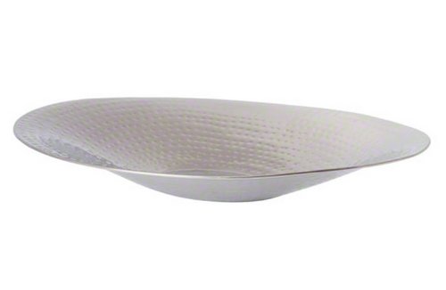 American Metalcraft HMOV1418 18-Inch Oval Hammered Stainless Steel Serving Bowl - Perfect for Salad, Fruit Display & Kitchen Decor