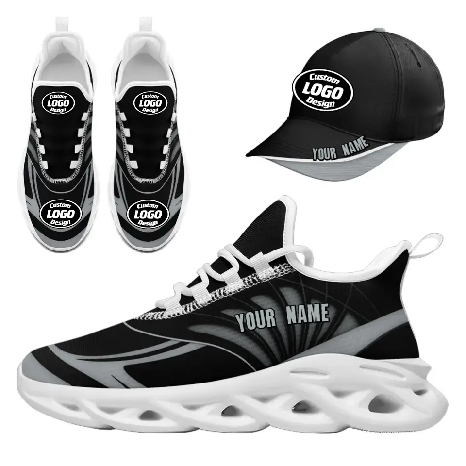 Custom Maxsoul Sneakers & Hat Combo - Personalized Athletic Shoes & Apparel Set for Gifts, Brand Promotion, Fan Festivals, Sports Events & Concerts | Unisex Comfortable Fashion for Men & Women