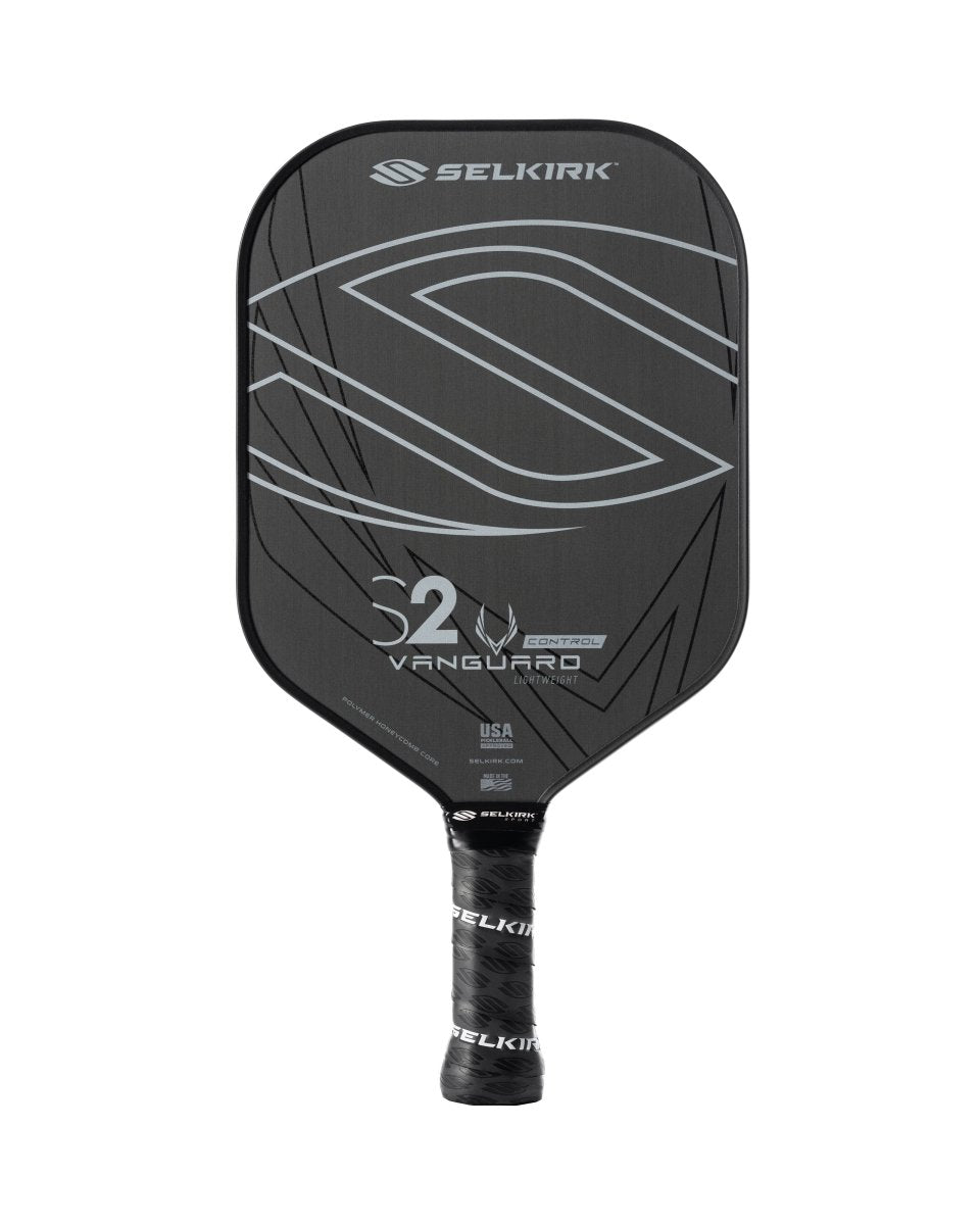 Selkirk Vanguard Control S2 Lightweight Pickleball Paddle - Premium Graphite Face for Enhanced Spin & Control - Perfect for Indoor/Outdoor Court Play & Competitive Tournaments