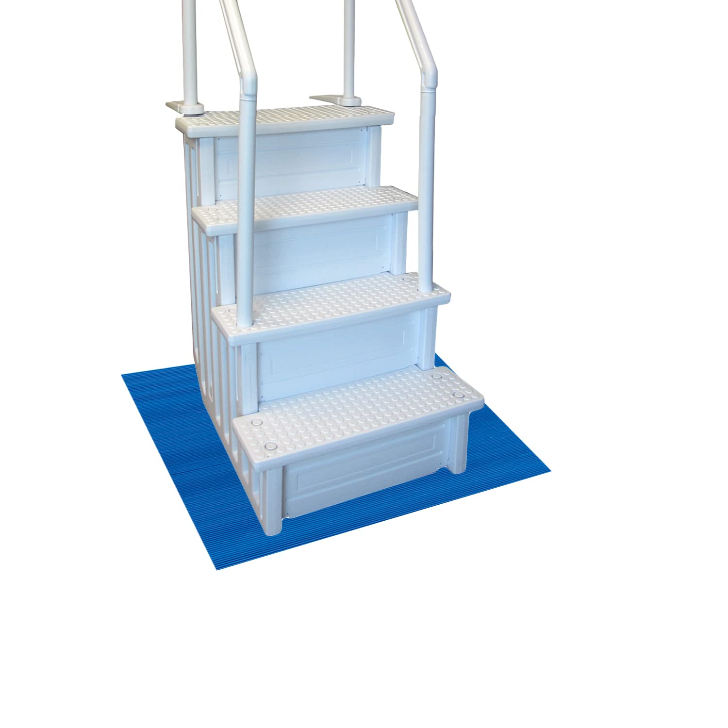 Non-Slip Resilia Stay-Put Swimming Pool Ladder Mat - 36