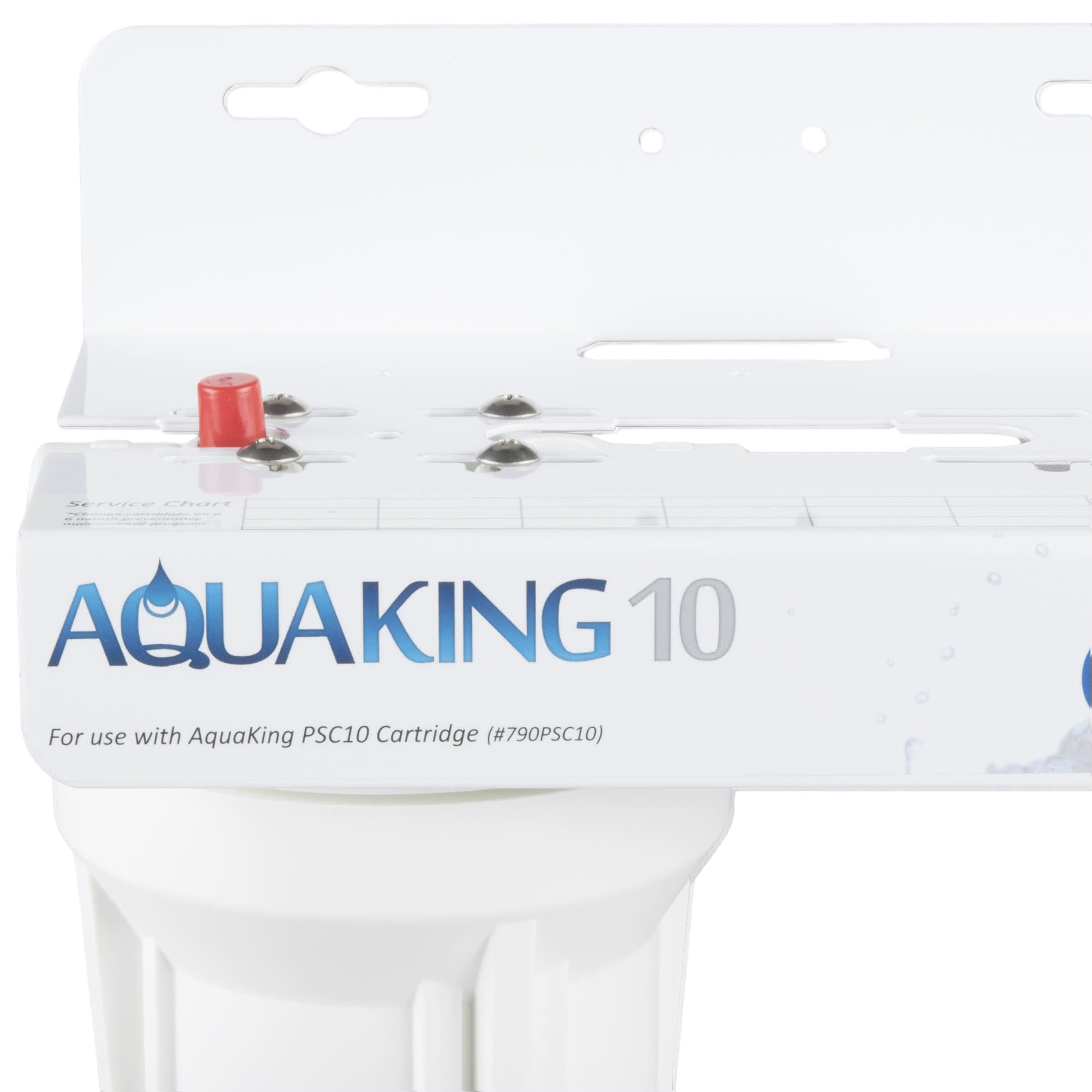 10 Single Cartridge Ice Machine Water Filtration System - 3 GPM Flow Rate - 25 Micron Sediment Filter | Perfect for Commercial Ice Makers, Under Sink Filtration, and Restaurant Water Purification