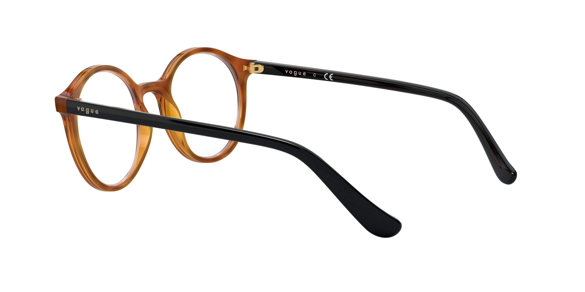 Vogue Eyewear Vo5310 Round Prescription Glasses Frames for Women - Stylish & Lightweight Eyeglass Frames for Everyday Wear, Office & Reading