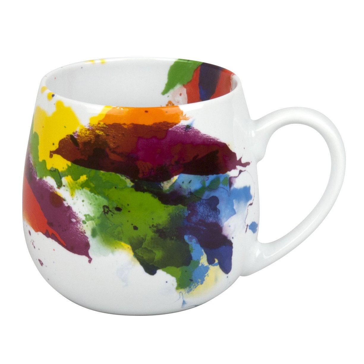Premium Porcelain Coffee Mug by Könitz - 13.2 x 8.2 x 9.7 cm (5.2
