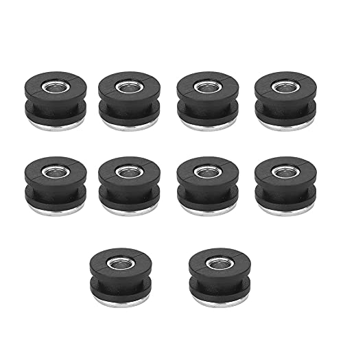 10Pcs Motorcycle Fairing Rubber Grommet Kit - Durable Bolt Accessories Replacement for Cowling & Body Panels | Perfect for Honda, Yamaha, Kawasaki Bike Maintenance & Repair