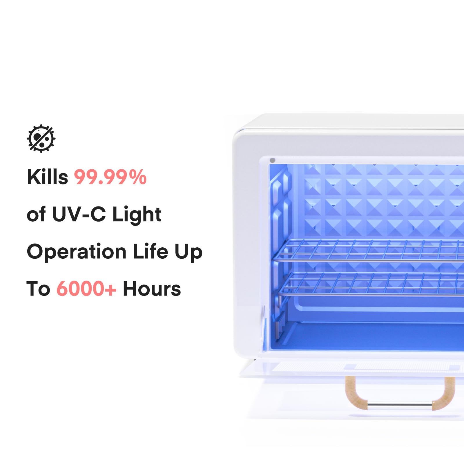 Yofuly 10L Large Capacity UV Sterilizer for Nail Tools & Esthetician Equipment - Professional Multi-Functional Cleaning Cabinet for Home, Barber Shops, Beauty Salons & Spas - Perfect for Sanitizing Manicure, Pedicure & Cosmetology Tools