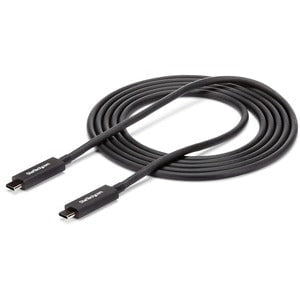 2M Thunderbolt 3 USB C Cable - 40Gbps High-Speed Data Transfer & Charging - Compatible with Thunderbolt & USB Devices - Perfect for MacBook Pro, iMac, and External SSD Drives