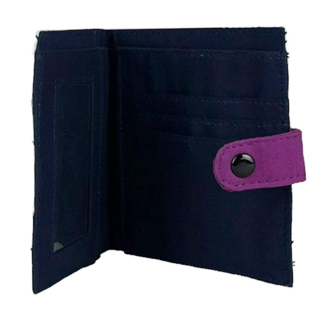 Stylish Purple Cat Square Wallet for Women - RFID Blocking & Slim Design - Perfect for Everyday Use, Travel, and Gifting