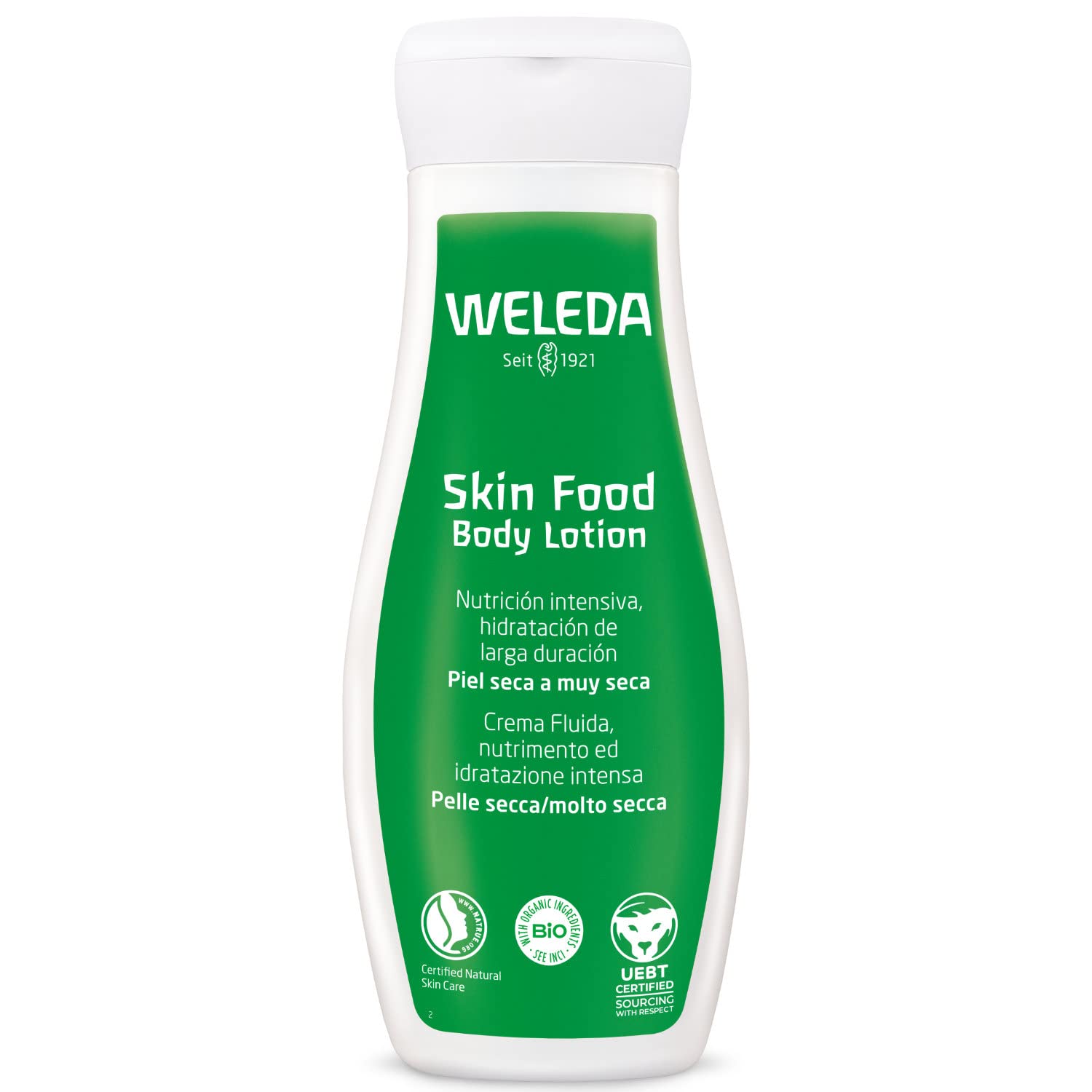 Weleda Skin Food Light Moisturizer for Dry Skin 75ml & Nourishing Body Lotion 200ml - Hydrating Skincare Set for Face and Body | Perfect for Daily Moisturizing Routine, Travel, and Gift Giving
