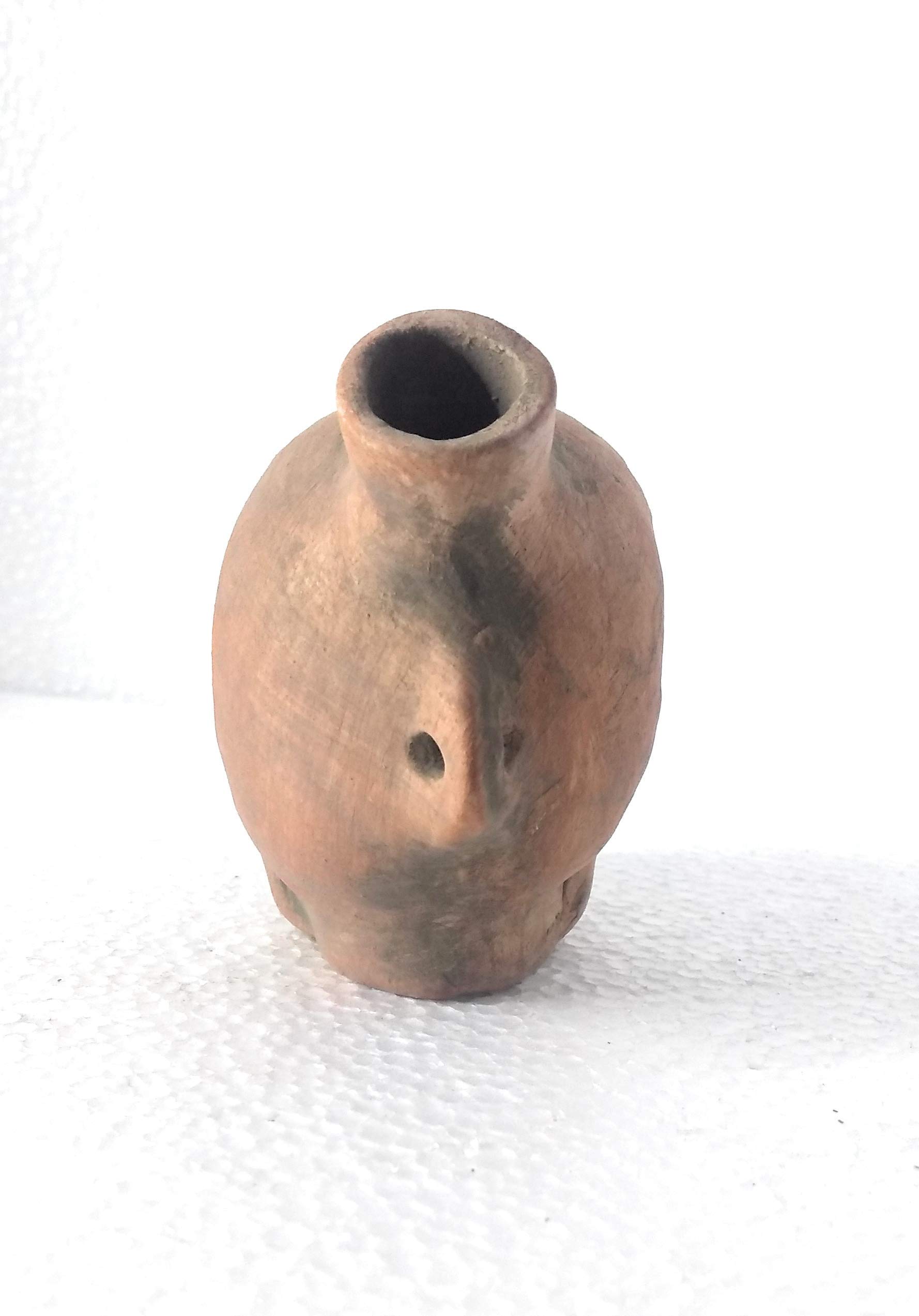 Brutal Scream Death Whistle - Mictlantecuhtli Aztec God of the Dead - Authentic Mexican Pre-Hispanic Craft for Halloween & Day of the Dead - Perfect for Scary Costumes, Haunted Houses & Cultural Events