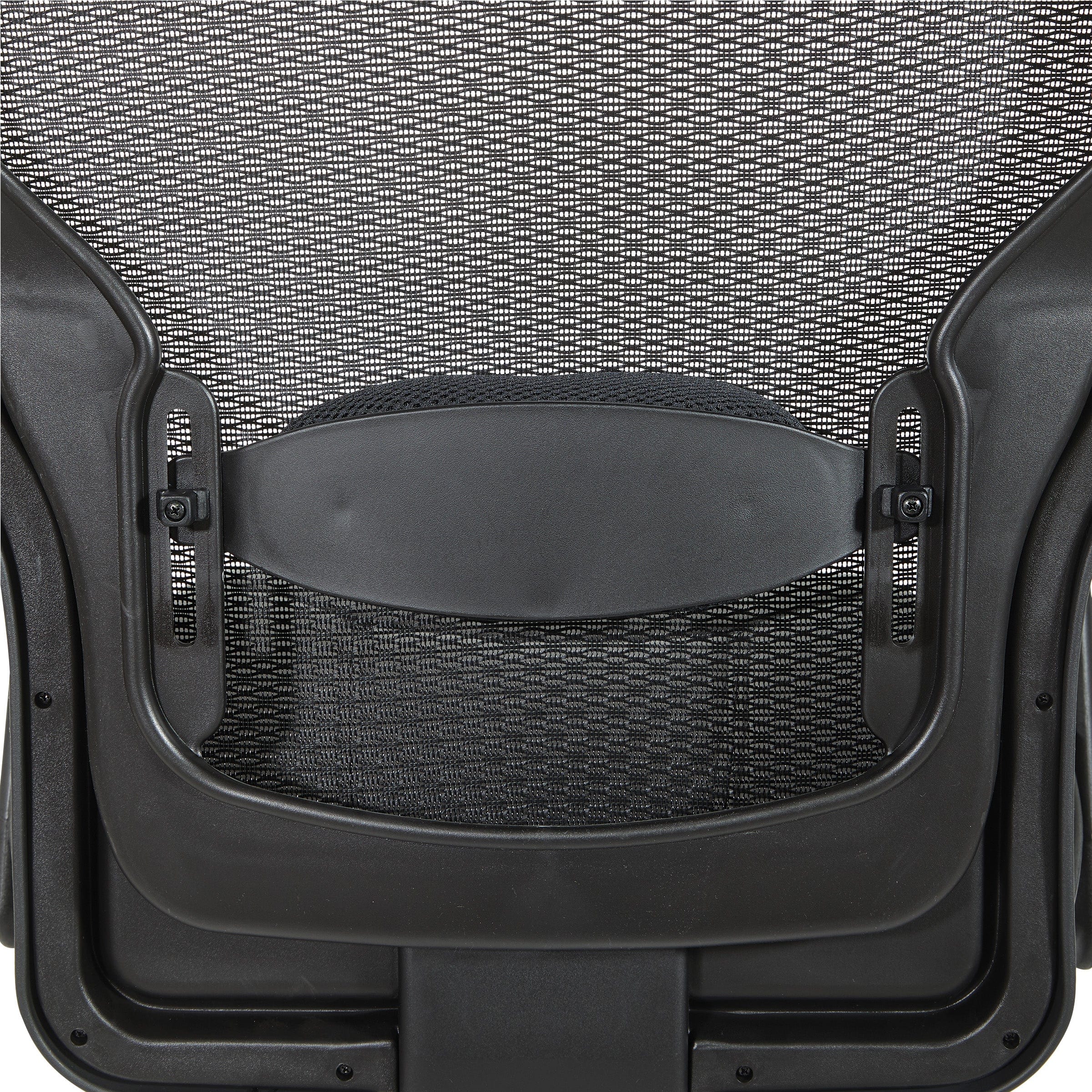 Ergonomic Mesh Office Chair with Lumbar Support - Adjustable Height Swivel Task Chair for Home & Office Workspace - Perfect for Long Hours Sitting & Computer Work