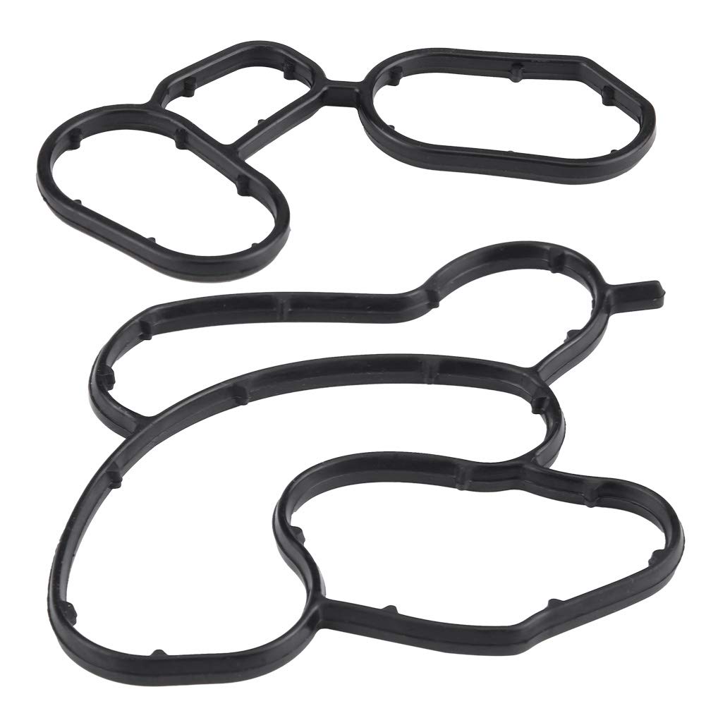 High-Quality Oil Cooler & Filter Housing Gasket Replacement - Compatible with 11427508971 & 11427508970 - Durable Automotive Engine Gasket for Smooth Performance - Perfect for Engine Maintenance & Repair