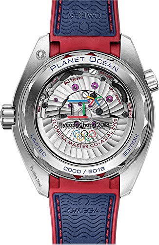 Omega Seamaster Olympic Games Pyeongchang 2018 Limited Edition Men's Watch 522.32.44.21.03.001 - Luxury Sports Chronograph for Collectors & Special Occasions