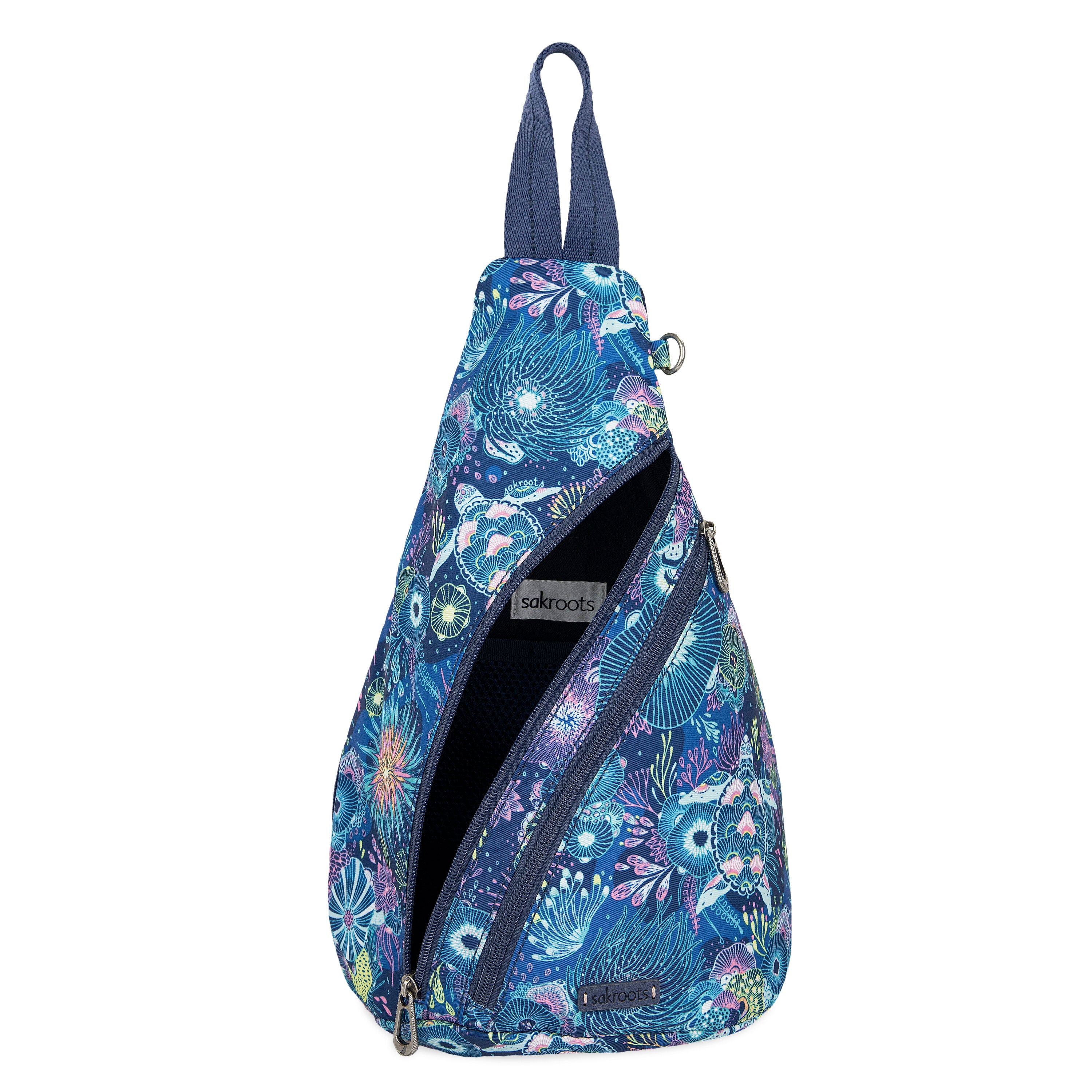 On The Go Sling Backpack - Lightweight Crossbody Travel Bag for Men & Women - Perfect for Hiking, Commuting & Everyday Use