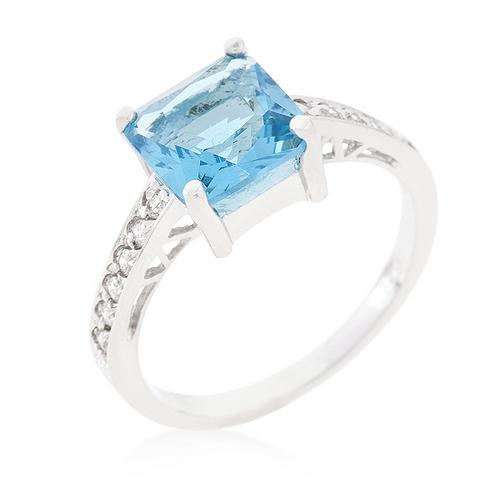 Princess Bella Ring - Elegant Sterling Silver Princess Cut Ring for Women | Perfect for Engagement, Wedding, Anniversary & Special Occasions