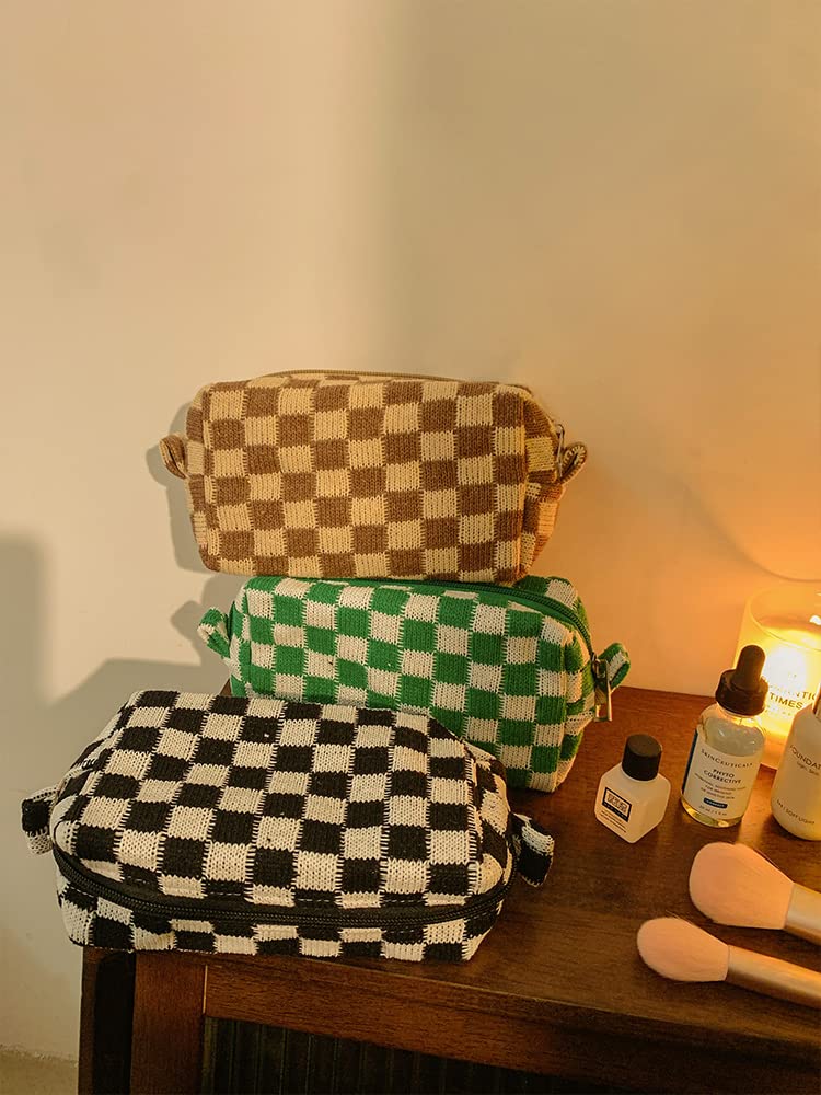 Cute Small Cosmetic Bag for Makeup - Y2K Aesthetic Makeup Pouch & Purse Accessory | Perfect for Travel, Gym, and Everyday Essentials Organization