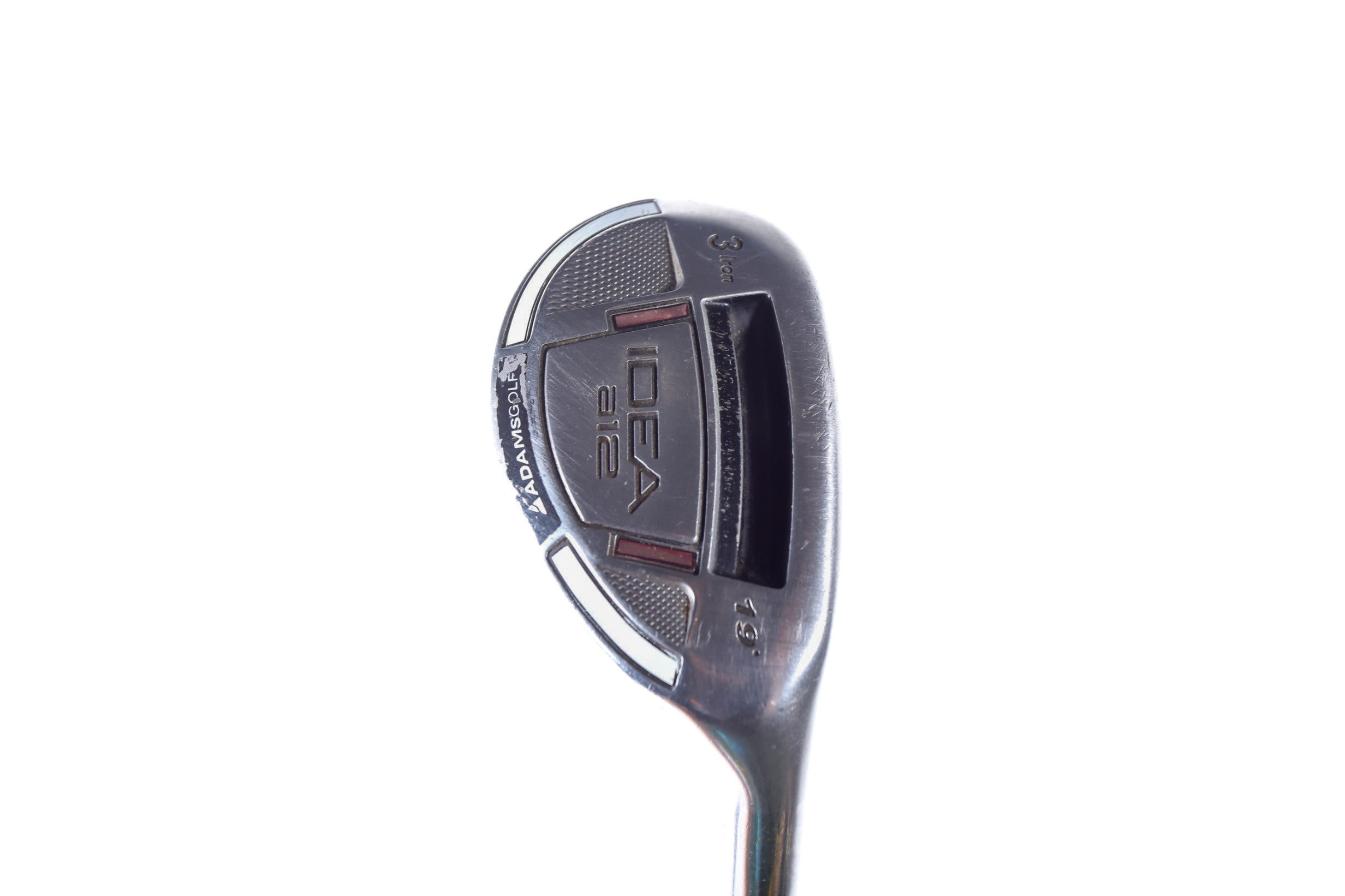 Adams Idea a12 3H Hybrid Golf Club - 19° Stiff Flex Right Handed | Pre-Owned | Perfect for Mid-Handicap Players & Driving Range Practice