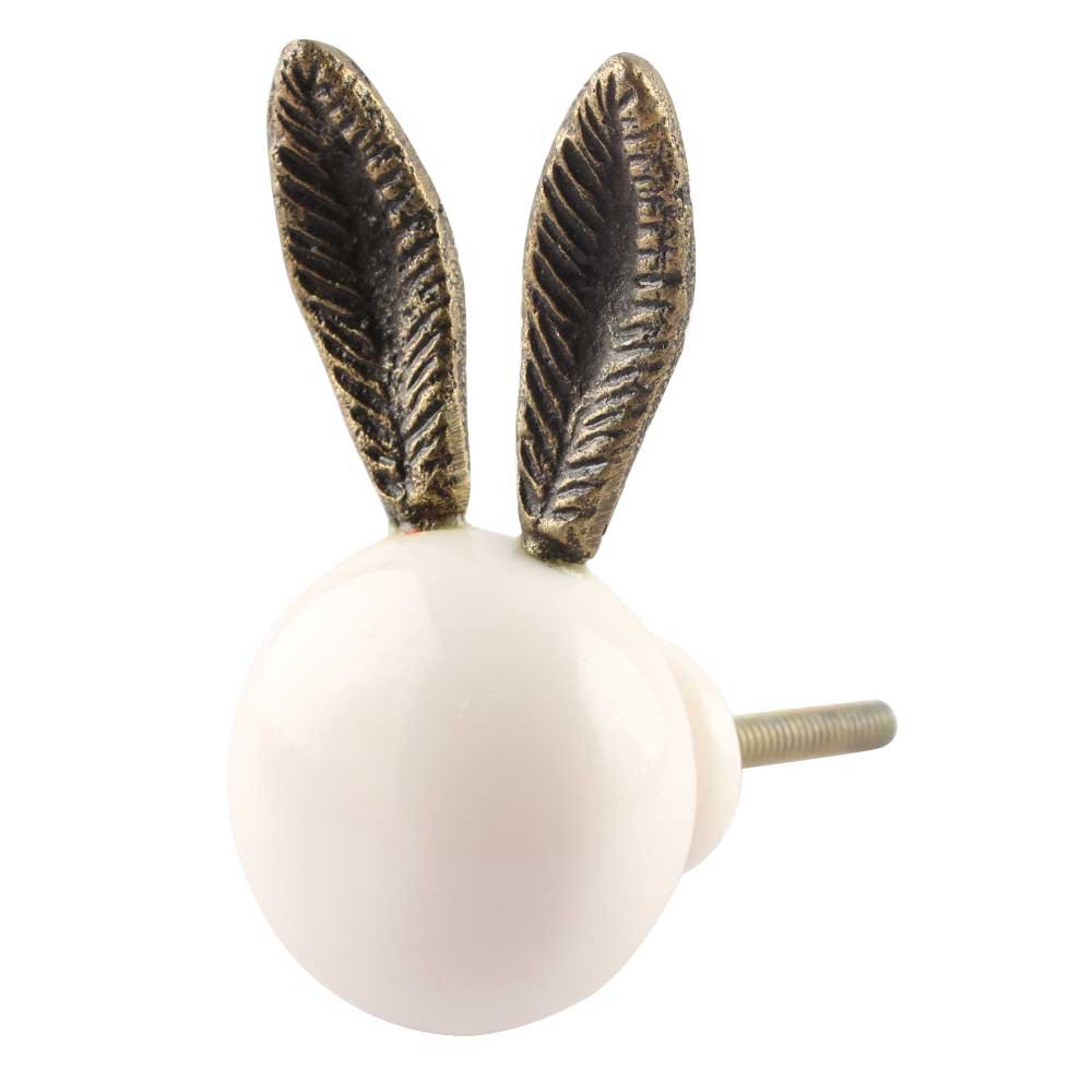 16 Pack White Boho Drawer Knobs - Decorative Resin Cabinet Handles for Dresser, Kitchen & Door - Modern Single Hole Hardware - Perfect for Boho, Farmhouse & Vintage Home Decor