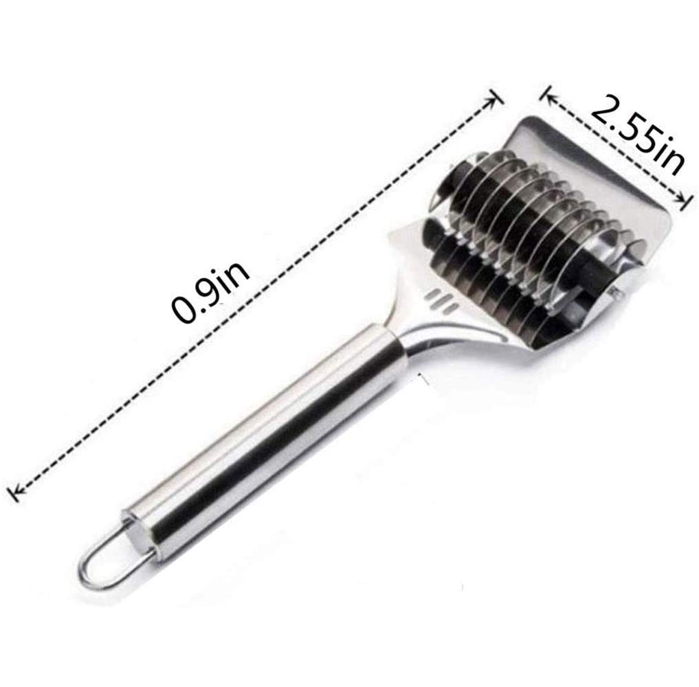 Premium Stainless Steel Pasta Maker - Spaghetti Noodle Roller & Dough Cutter Tool for Homemade Pasta | Perfect for Italian Cuisine, Kitchen DIY & Baking Enthusiasts