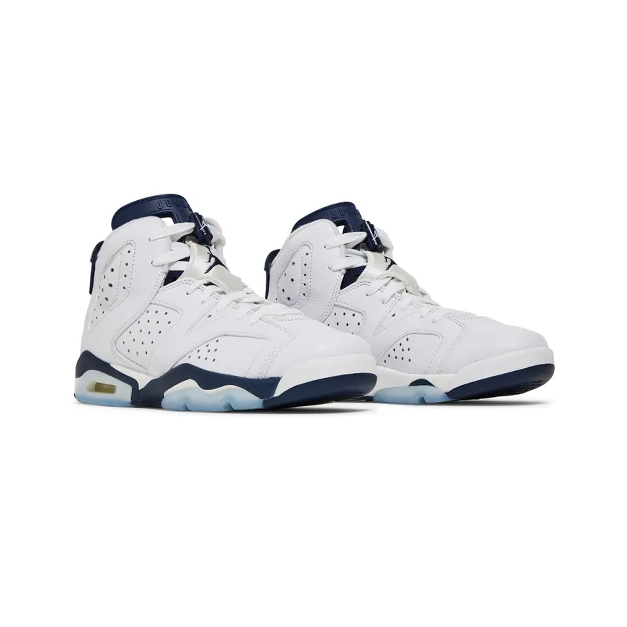 Air Jordan 6 Retro 'Midnight Navy' GS Sneakers (2022) - Men's/Women's Basketball Shoes for Court & Street Style Fashion